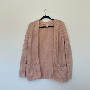 Forever 21 Nude Pink Cardigan